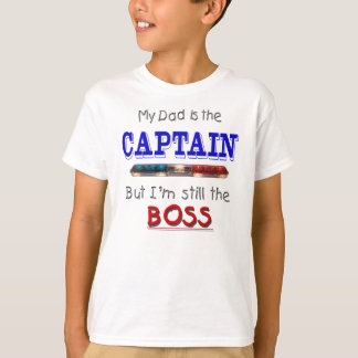 Pappan är kaptenen tee shirt