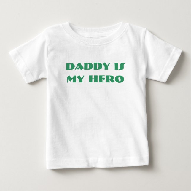 Pappan är min HJÄLTE T-shirt (Framsida)