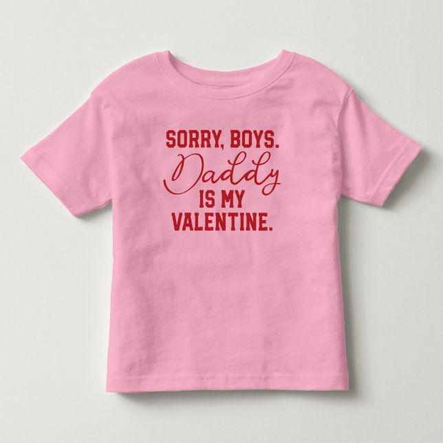 Pappan är min valentinutslagsplats t shirt (Framsida)