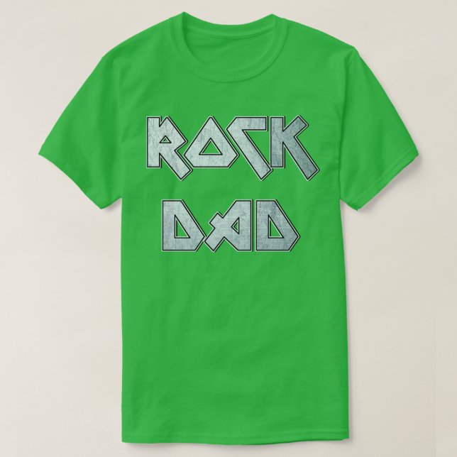 Pappan är rock t shirt (Design framsida)