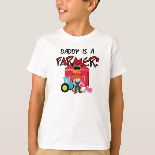 Pappan är Tshirts och gåvor för en bonde