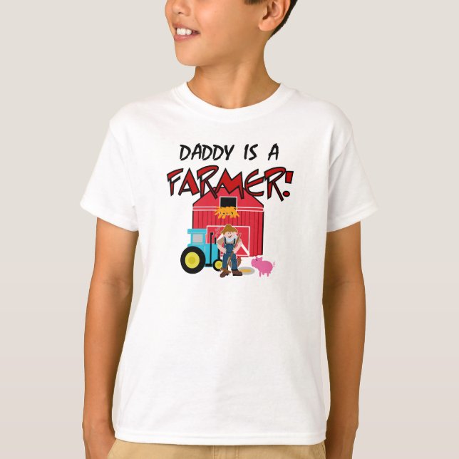 Pappan är Tshirts och gåvor för en bonde (Framsida)