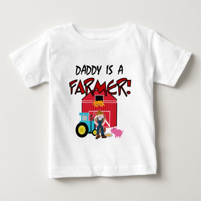 Pappan är Tshirts och gåvor för en bonde (Framsida)