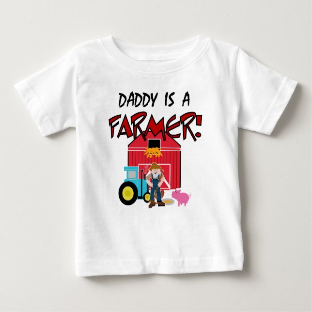 Pappan är Tshirts och gåvor för en bonde (Framsida)
