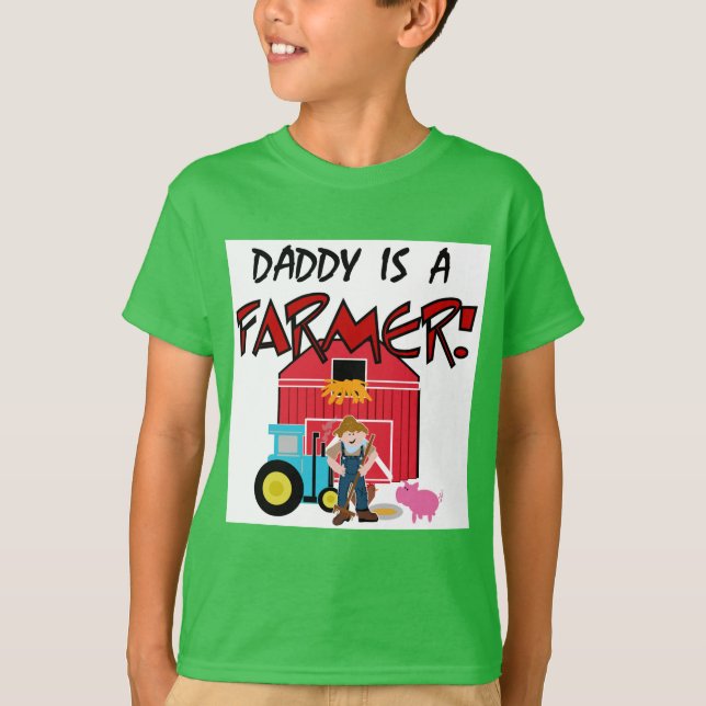 Pappan är Tshirts och gåvor för en bonde (Framsida)