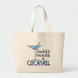PAPPAN Behöver en Cocktail Jumbo Tygkasse
