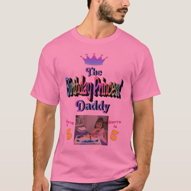 pappan beklär t-shirt (Framsida)