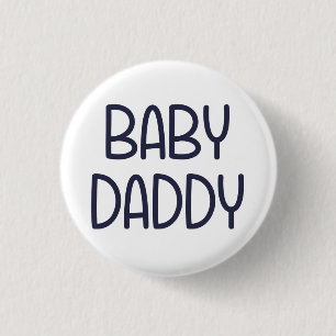 Pappan för babymammababy (dvs. fadern) knapp