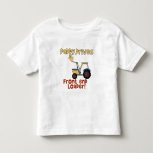 Pappan kör en bekläda avslutar laddaren t shirt