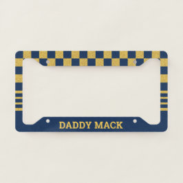 PAPPAN MACK | Rutig Navy Svart Rolig