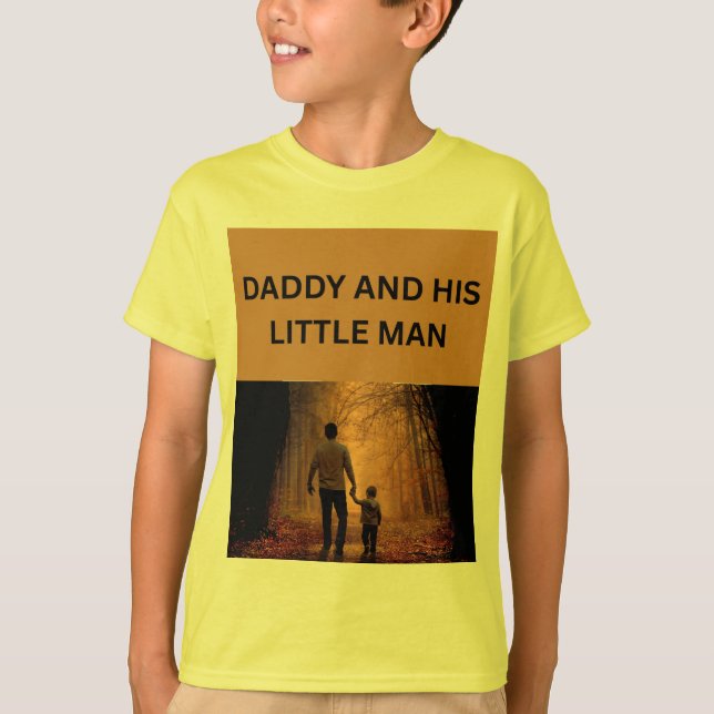 PAPPAN OCH HANS LILLA MAN T SHIRT (Framsida)
