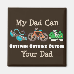 Pappan Outswim den Outbike sprang om Magnet