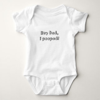 Pappan pooped jag Onsie T-shirt