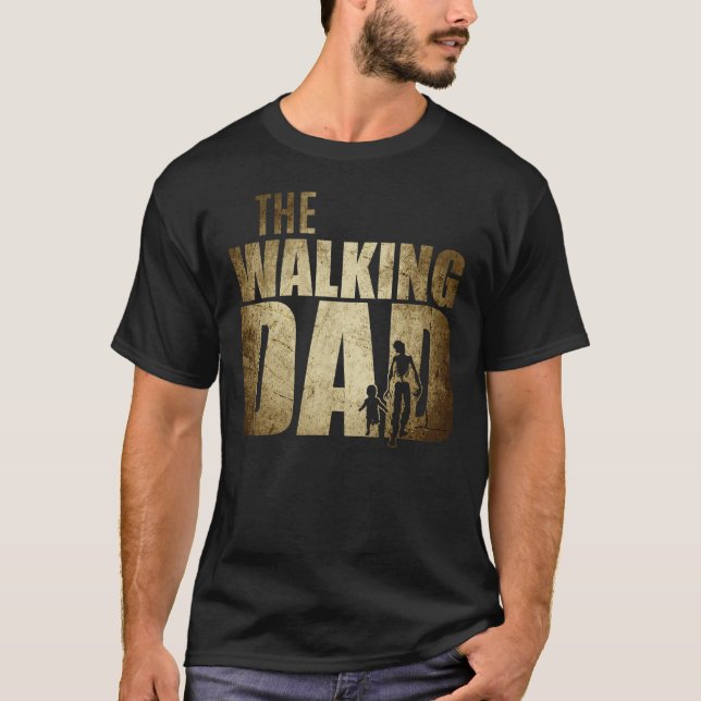 Pappan som går t shirt (Framsida)
