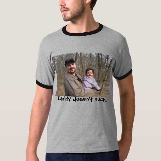 Pappan suger inte! t-shirt (Framsida)