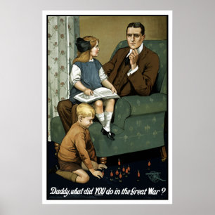 Pappan vad gjorde du i storkriget? poster