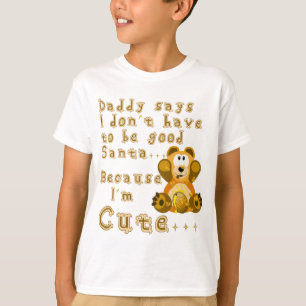 Pappanågot att säga im gullig Santa.png T Shirt