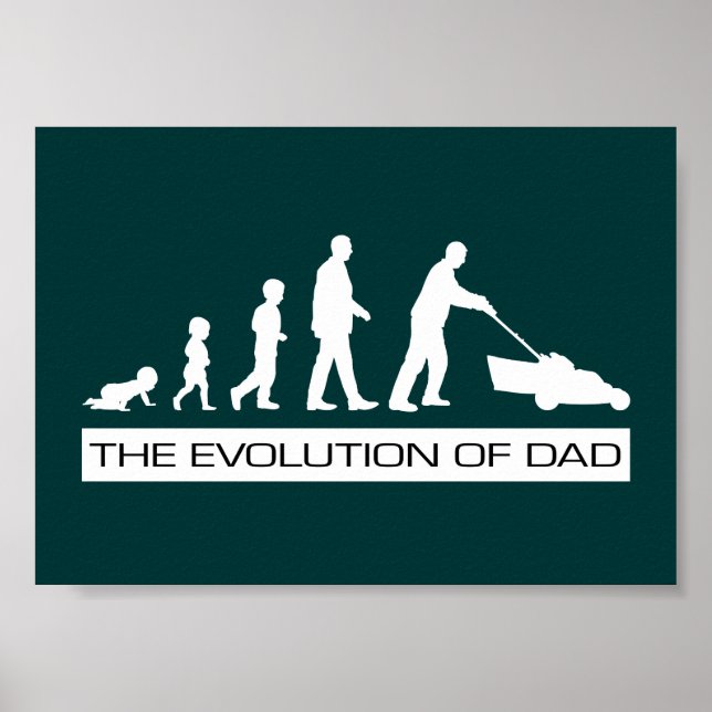 Pappans evolution affisch (Framsidan)