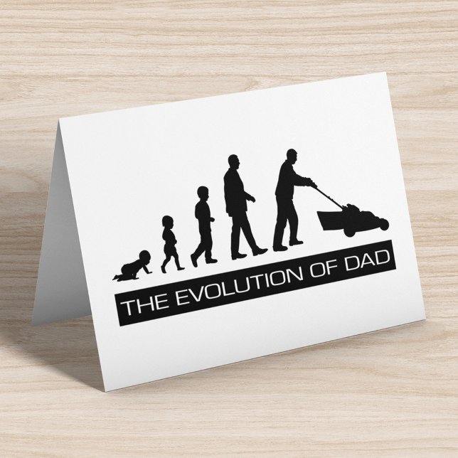 Pappans Evolution Helgkort (Skapare uppladdad)