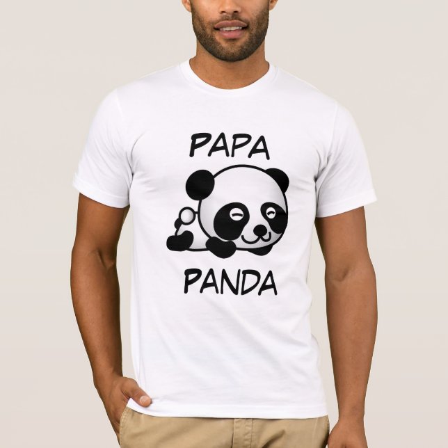 PappaPanda T-shirt (Framsida)