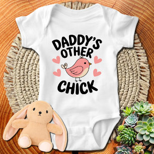 Pappas andra kyckling - Rollek och söt familjekärl T Shirt