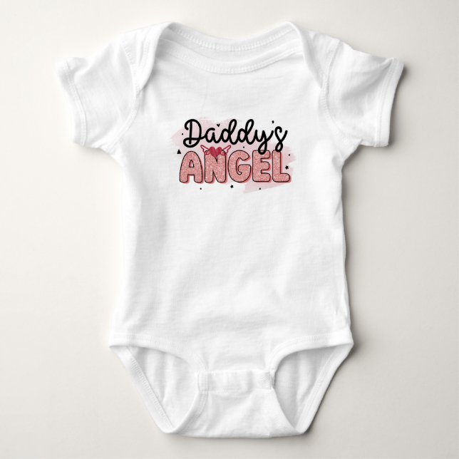 Pappas ängel t shirt (Framsida)