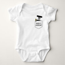 Pappas assistent, kiropraktisk baby, chiro tee,