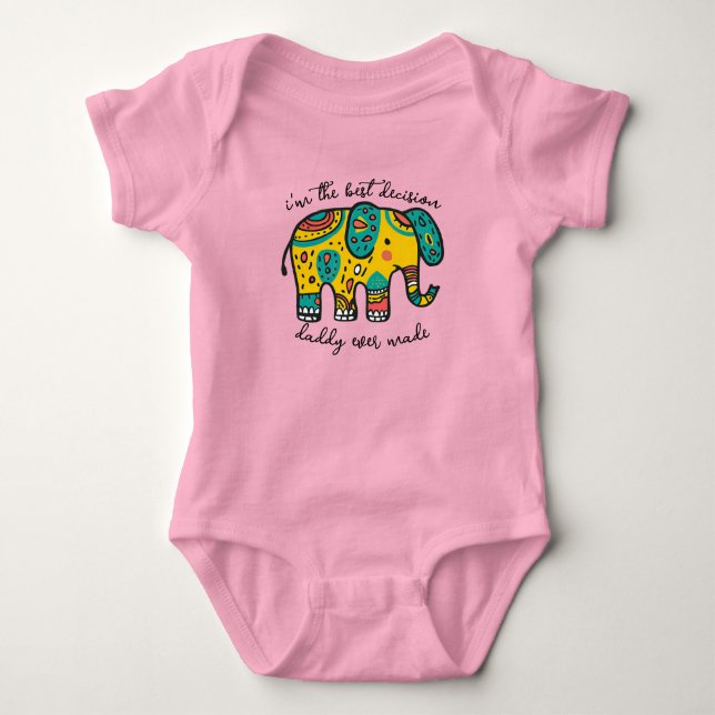 "Pappas bästa beslut"  T Shirt (Framsida)