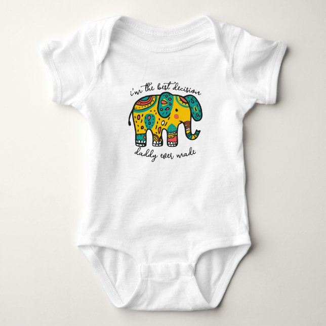 "Pappas bästa beslut"  T Shirt (Framsida)