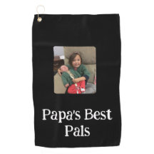 Pappas bästa kompis(ar) Foto Svart