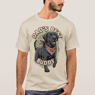 Pappas bästa kompis Labrador Retriever-present T Shirt