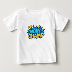 Pappas Champ Kids Text Design Baby T-Shirt