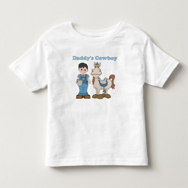 Pappas Cowboy T-shirt (Framsida)