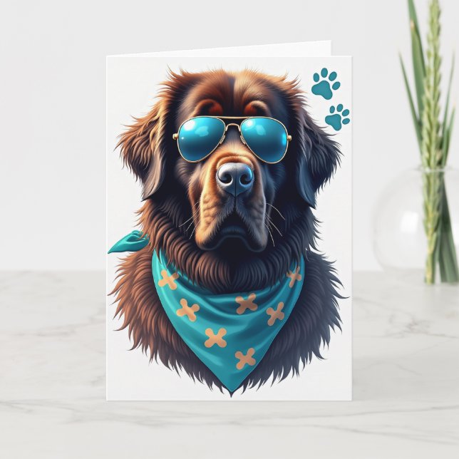 Pappas Dag Kort Hund Flygare (Framsida)