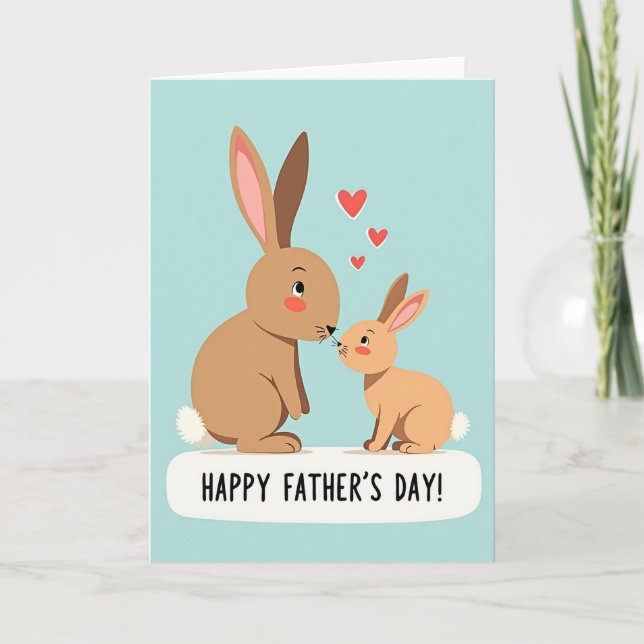 Pappas Dag Presentkort Kort (Framsida)