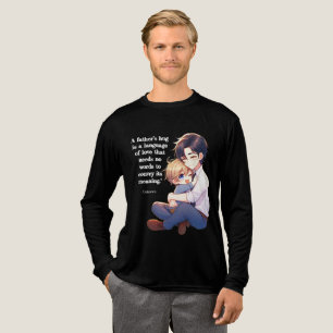 Pappa's Embrace- Heartfilt Far & Child Longsleeve T Shirt