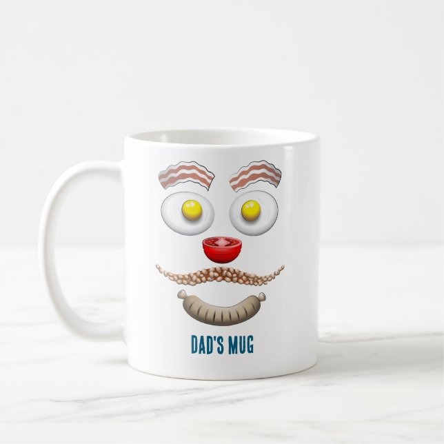 Pappas engelska frukost  kaffemugg (Vänster)