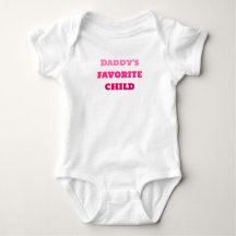Pappas favoritbarn, rosa baby one piece overall