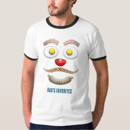 Pappas favoriter till frukost t shirt