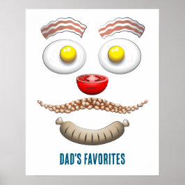 PAPPAS FAVORITFRUKOST POSTER