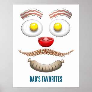 PAPPAS FAVORITFRUKOST POSTER