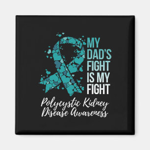 Pappa's Fight Polycystic Nidney Disease PKD Awaren Magnet