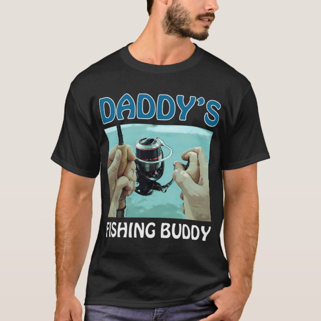 PAPPAS FISKARVÄN FISKANDE PAPPAS TSHIRT T SHIRT (Framsida)
