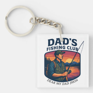 Pappas fiske klubb Retro solnedgång Fars dag