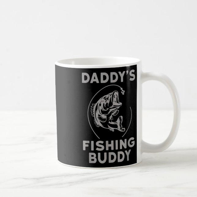 Pappas fiskebuddy perfekt fadersdagsklänning  kaffemugg (Höger)