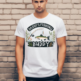 Pappas fiskevän t shirt