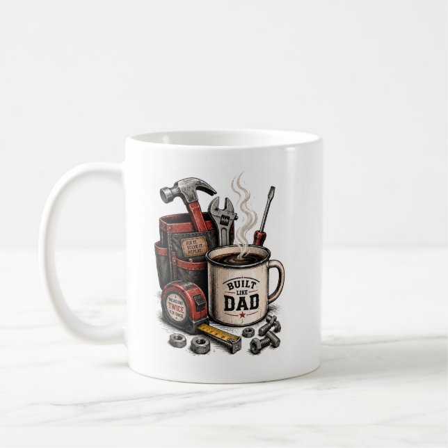 Pappas Fix It Bränsle Kaffemugg (Vänster)