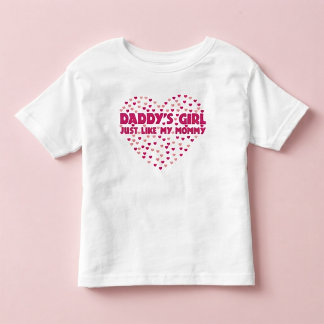 Pappas flicka precis som min mamma Barn T-Shirt