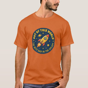 Pappas födelsedag från dotter son Retro fars dag T Shirt