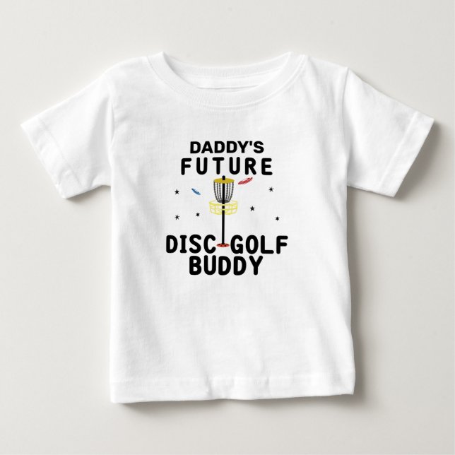 Pappas framtida discgolfkompis | Discgolfare T Shirt (Framsida)